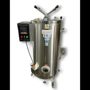 Products vertical sterilizer auto cutoff